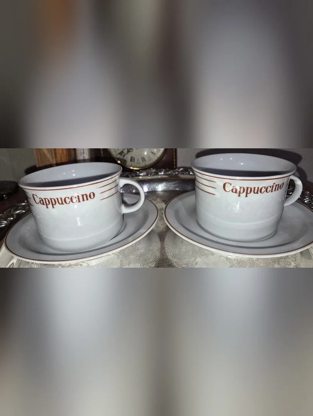 Vintage Wawel Porcelain Cappuccino Cups, Made In POLAND